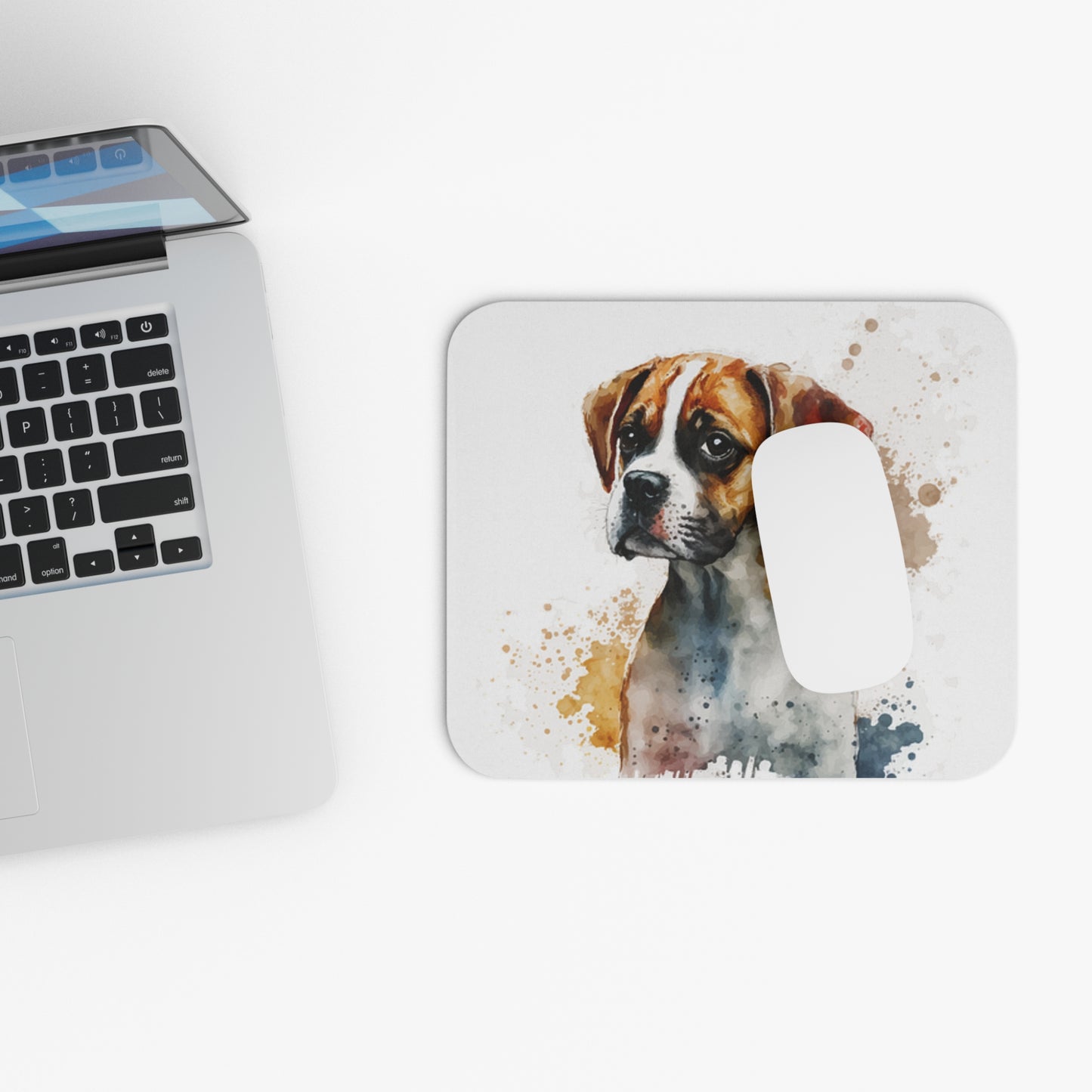 Boxer Mouse Pad (Rectangle)