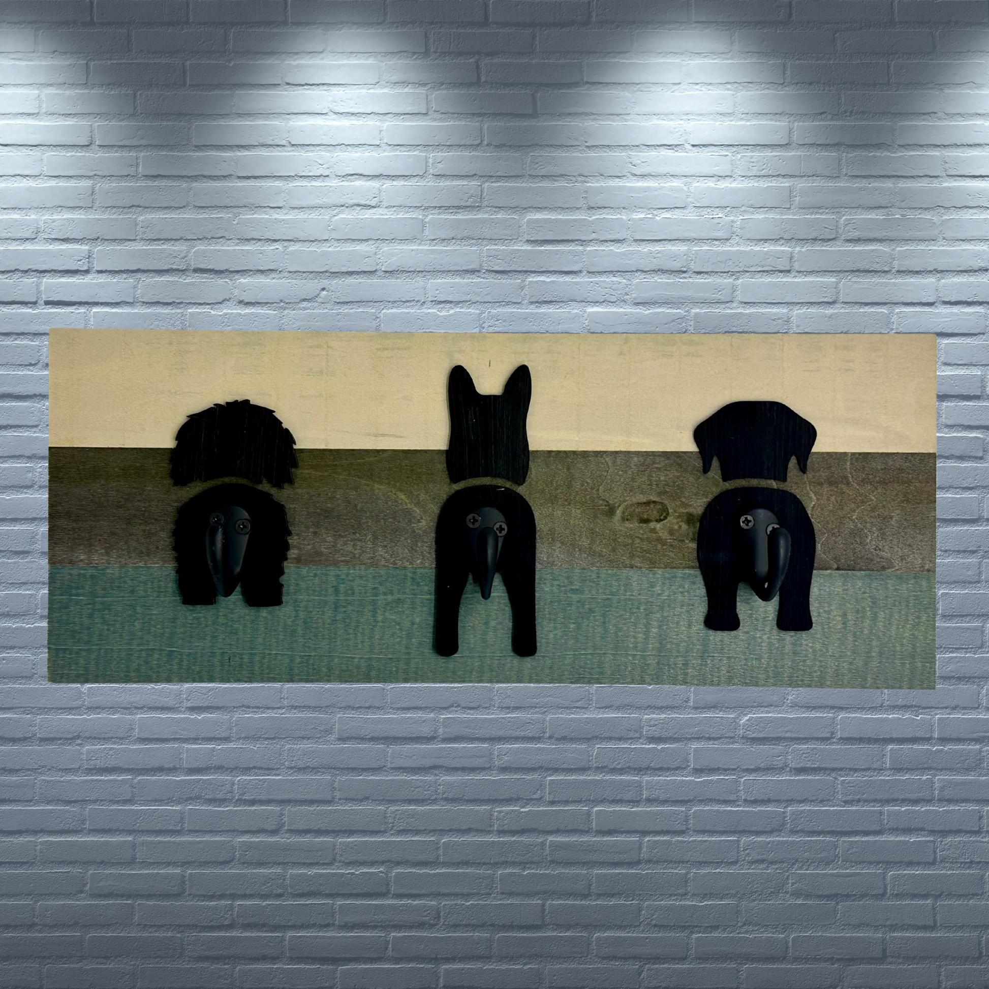 3 Dog Butts Hooks