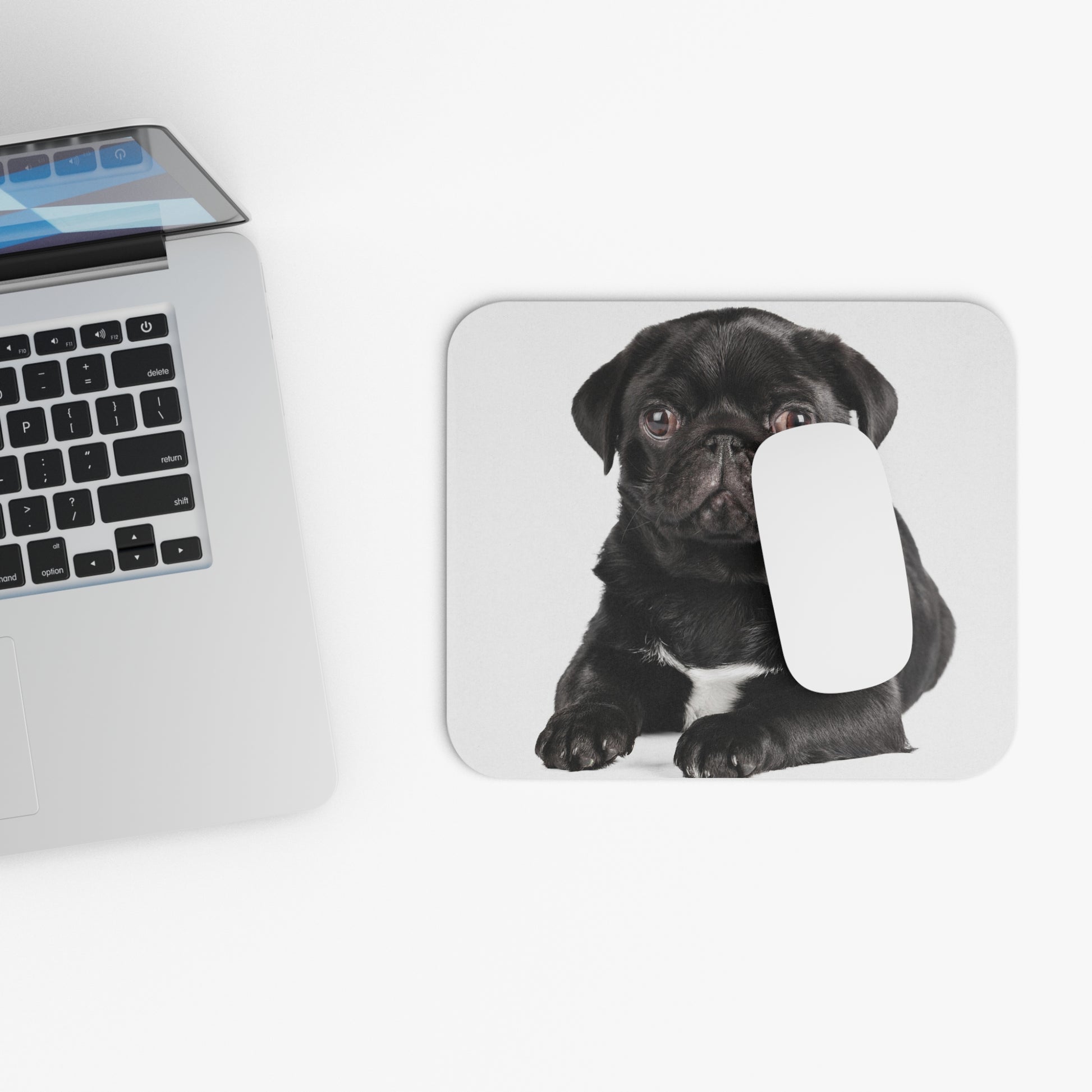 Pug Mouse Pad (Rectangle)