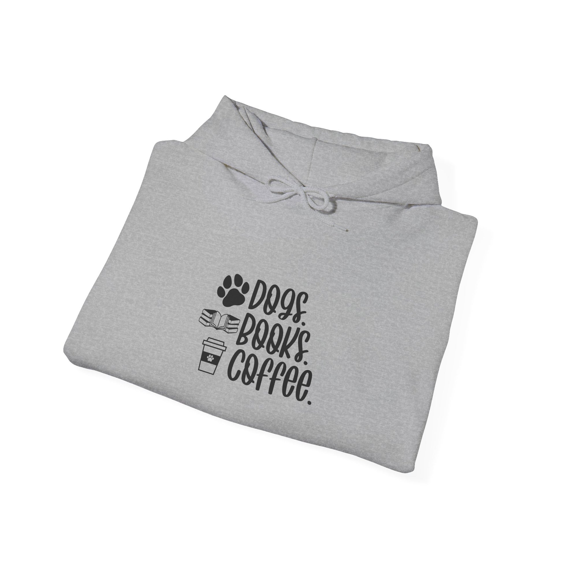 Dogs Books Coffee Heavy Blend™ Hooded Sweatshirt - Mixed Colors -