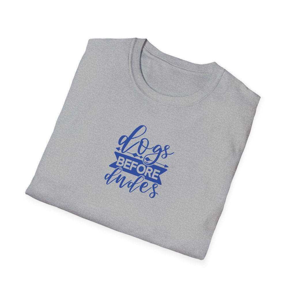 Dogs Before Dudes Softstyle T-Shirt - Mixed Colors -