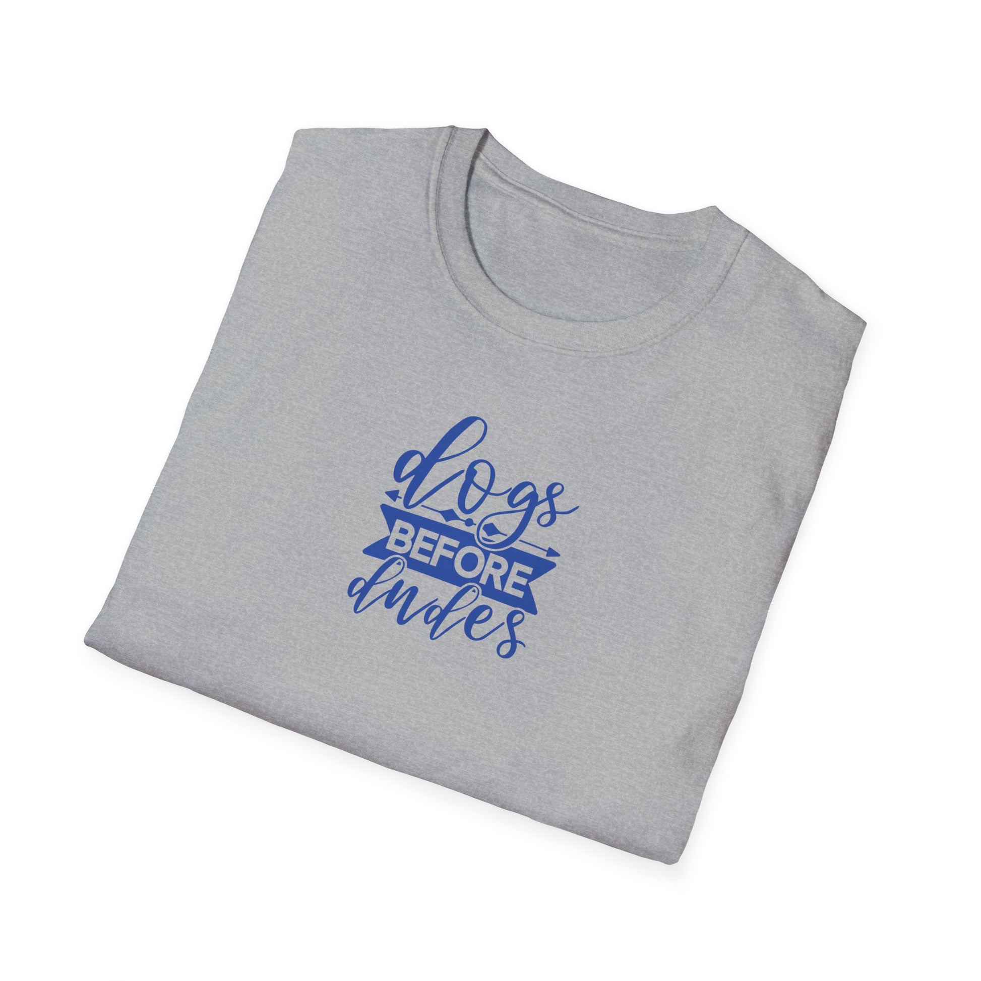 Dogs Before Dudes Softstyle T-Shirt - Mixed Colors -