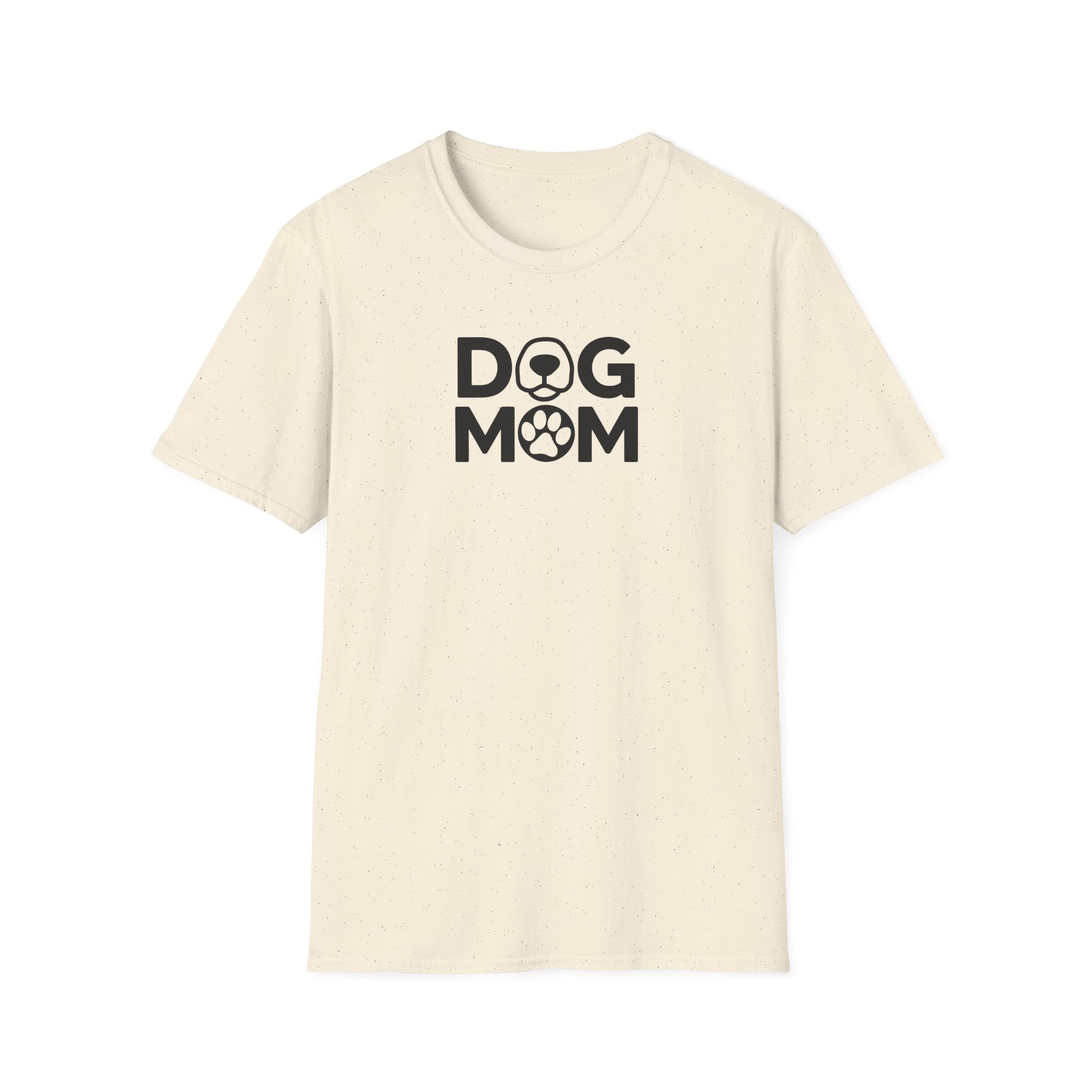Dog Mom Nose Paw Print Softstyle T-Shirt - Mixed Colors -