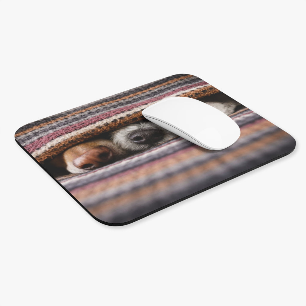 Three Dog Noses Mouse Pad (Rectangle)