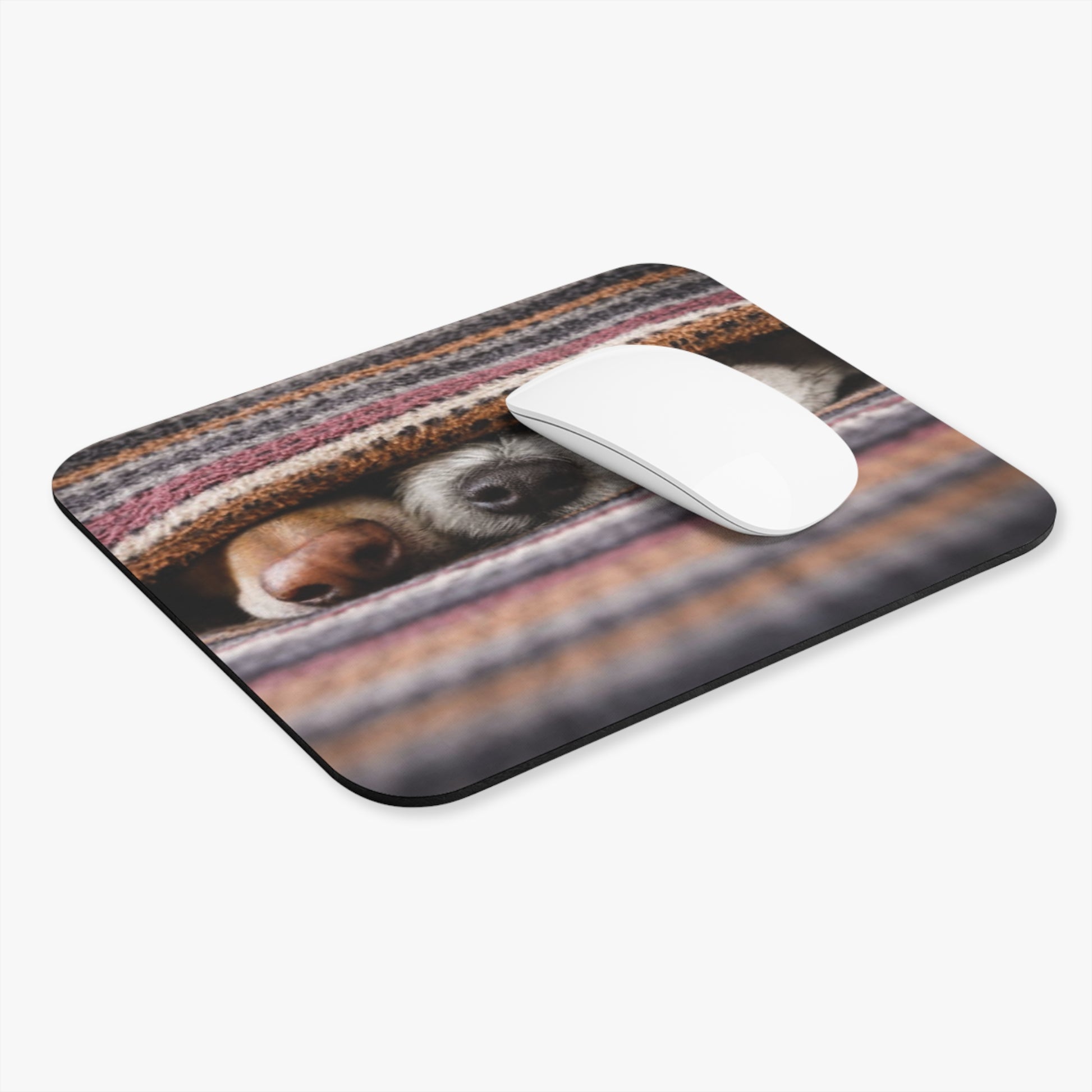 Three Dog Noses Mouse Pad (Rectangle)