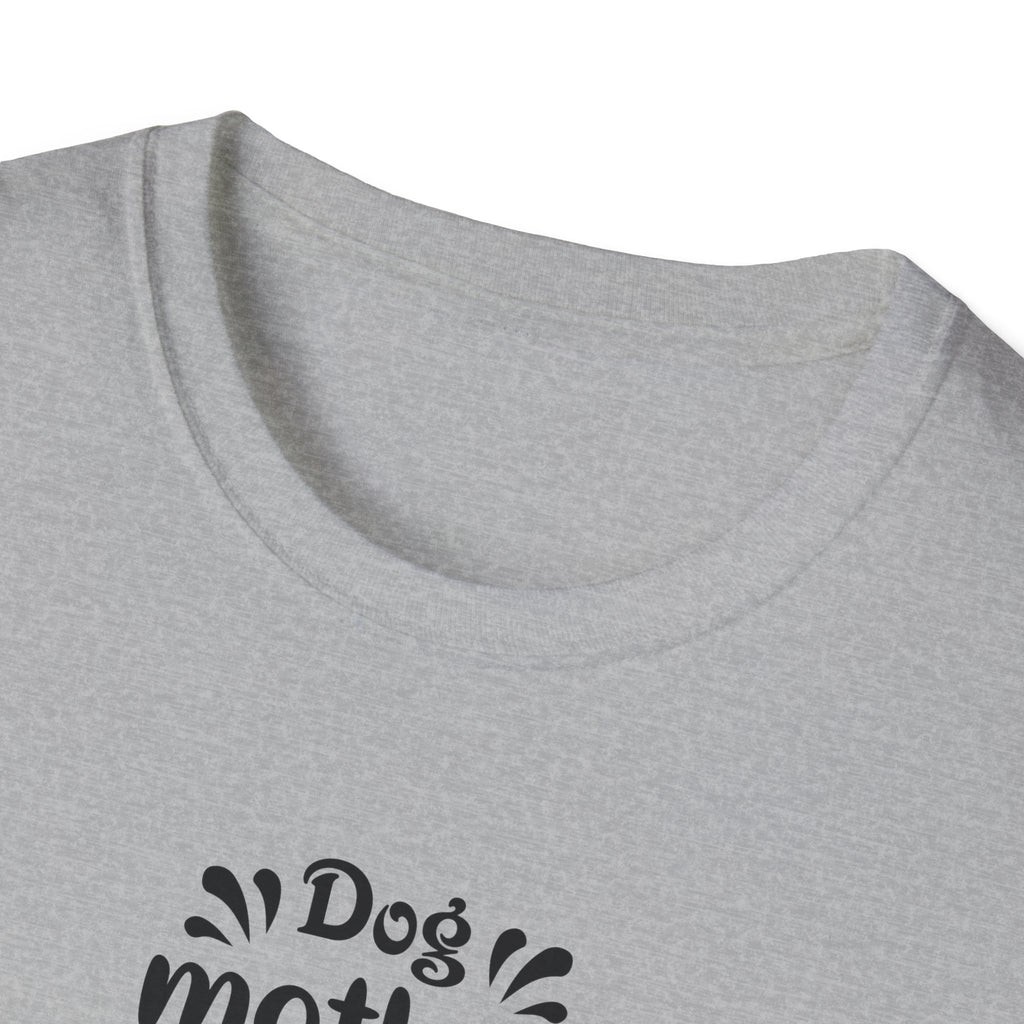 Dog Mother Wine Lover Softstyle T-Shirt - Mixed Colors -