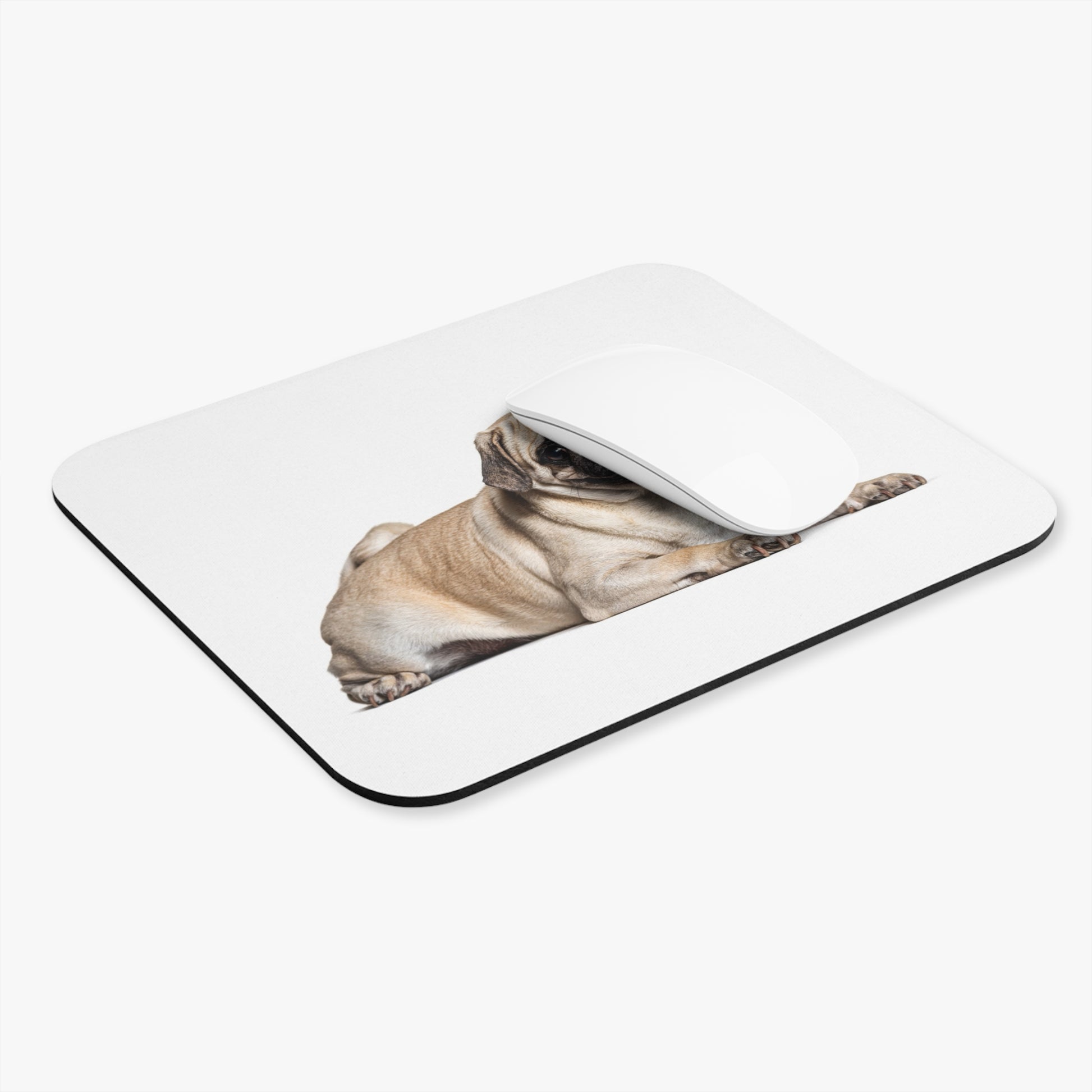 Pug Mouse Pad (Rectangle)