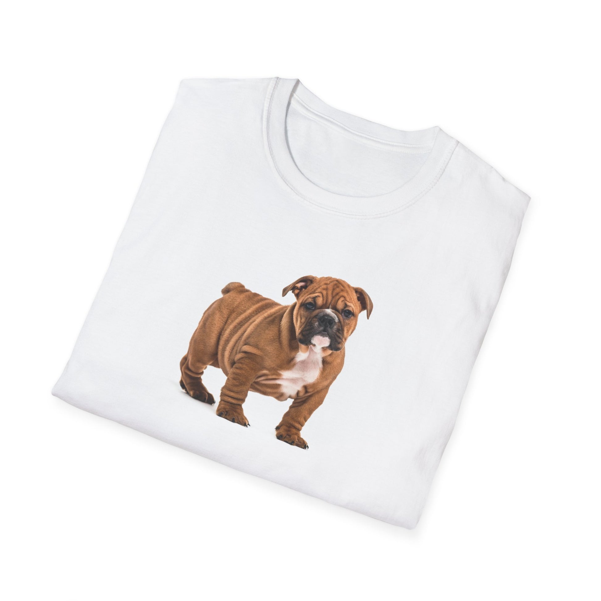 Boxer Dog/Puppy Softstyle T-Shirt - White -