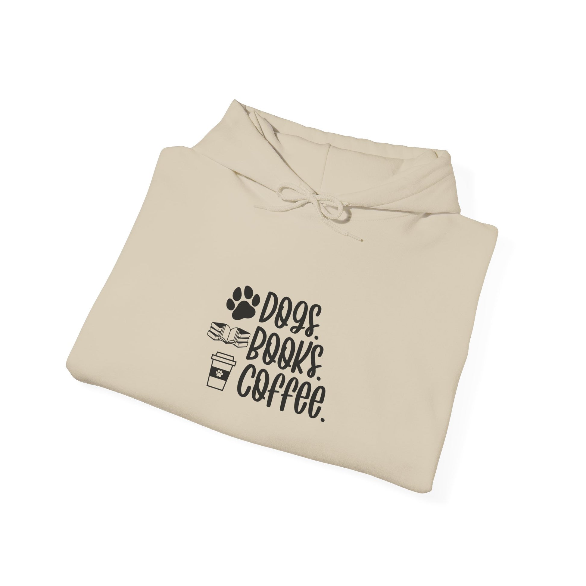 Dogs Books Coffee Heavy Blend™ Hooded Sweatshirt - Mixed Colors -