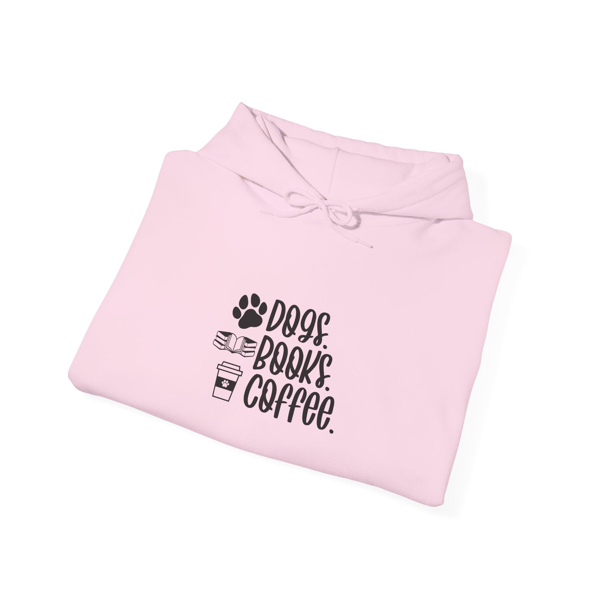 Dogs Books Coffee Heavy Blend™ Hooded Sweatshirt - Mixed Colors -