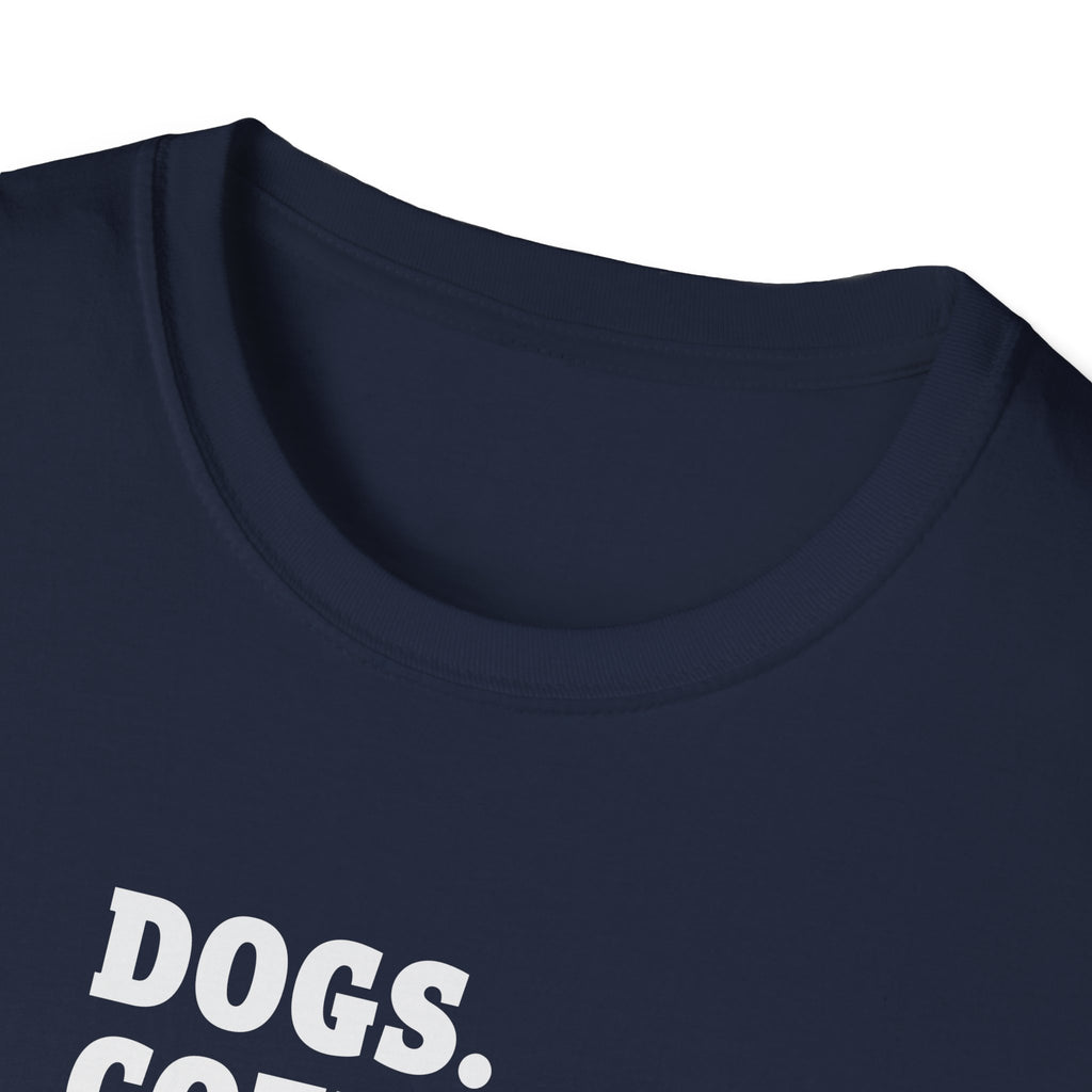 Dogs Coffee Fitness Donuts Softstyle T-Shirt - Mixed Colors -