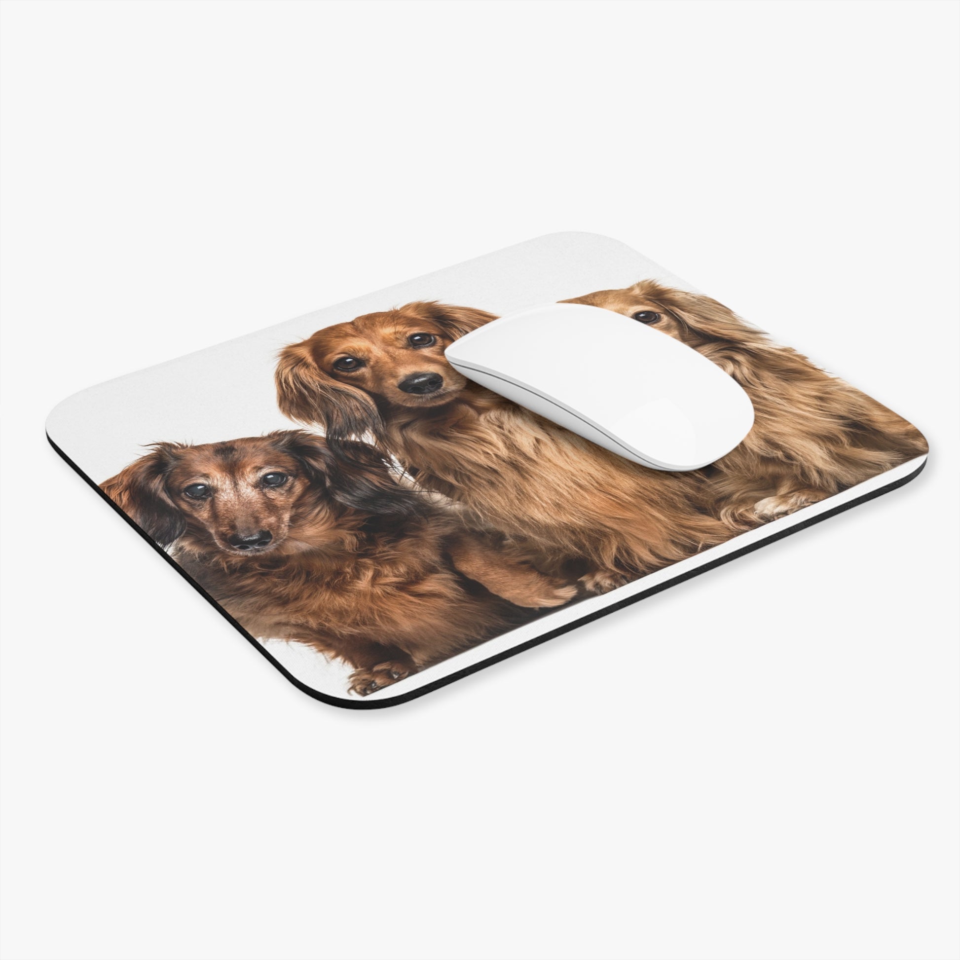 Three Dachshund Mouse Pad (Rectangle)