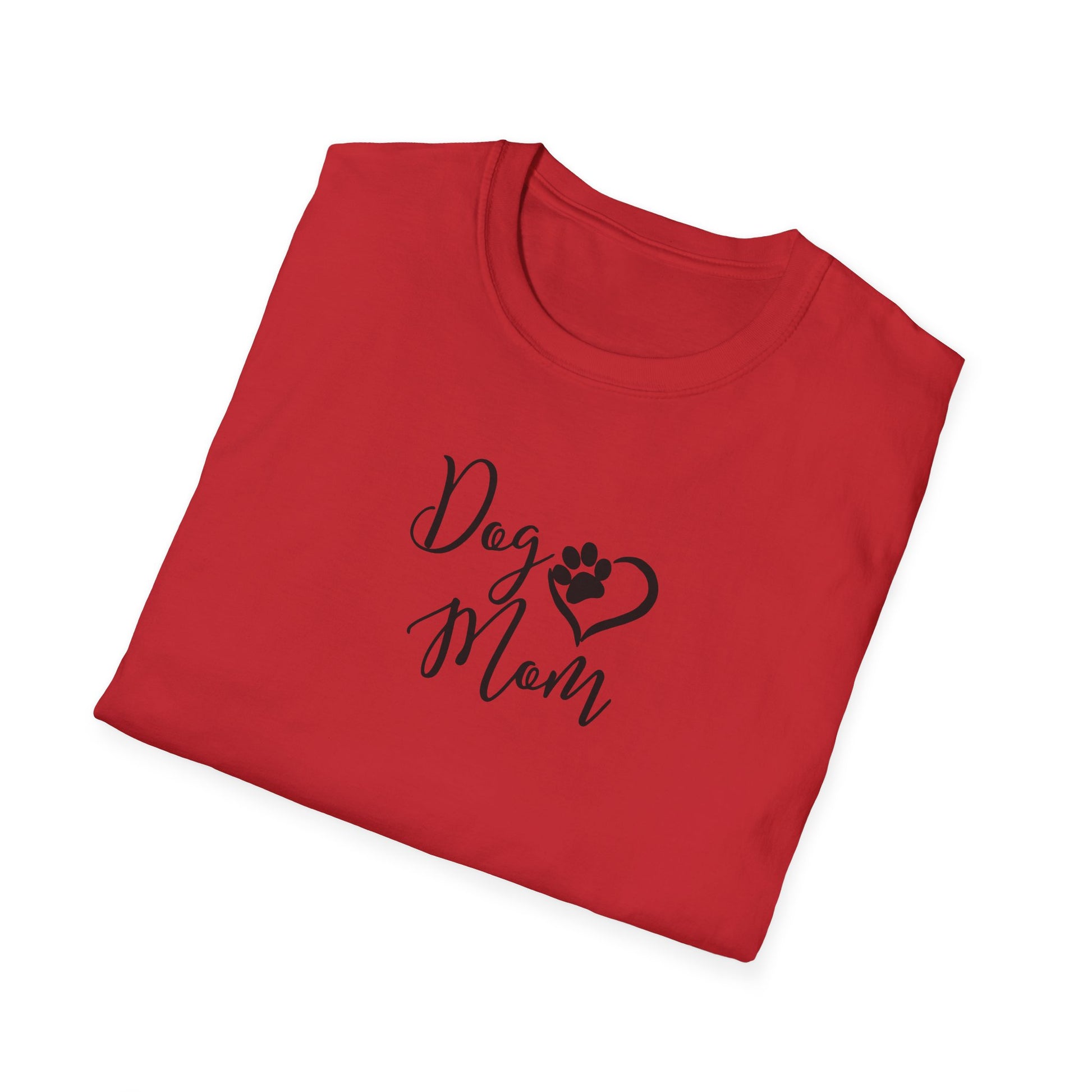 Dog Mom Softstyle T-Shirt - Mixed Colors -