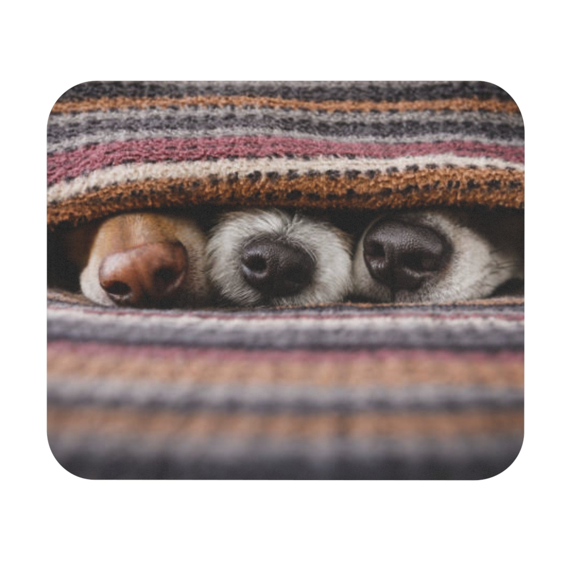 Three Dog Noses Mouse Pad (Rectangle)