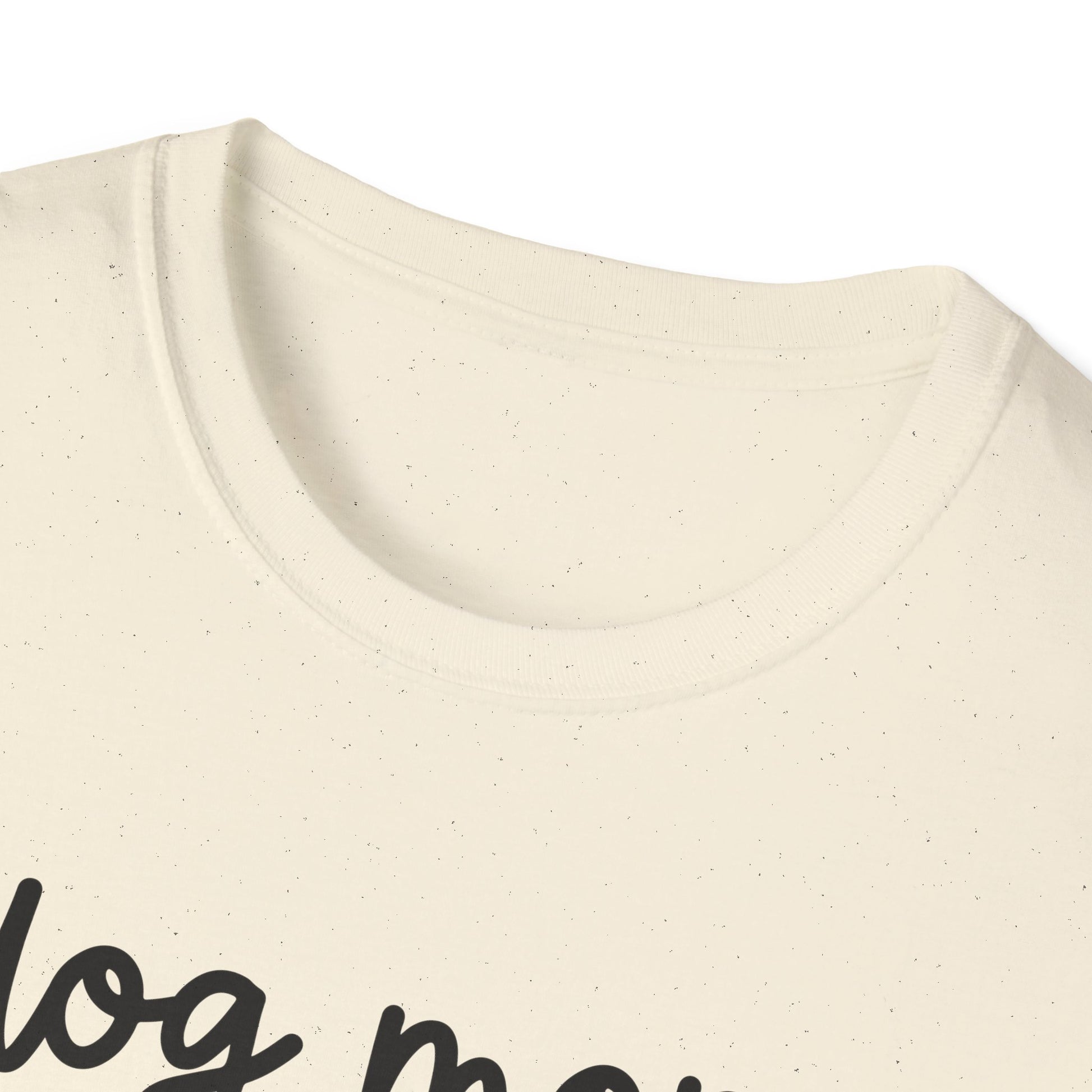 Dog Mom Paw Print Softstyle T-Shirt - White -