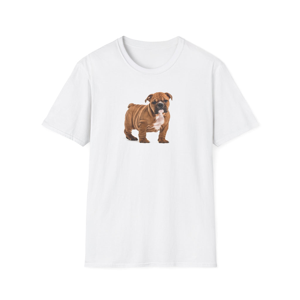 Boxer Dog/Puppy Softstyle T-Shirt - White -