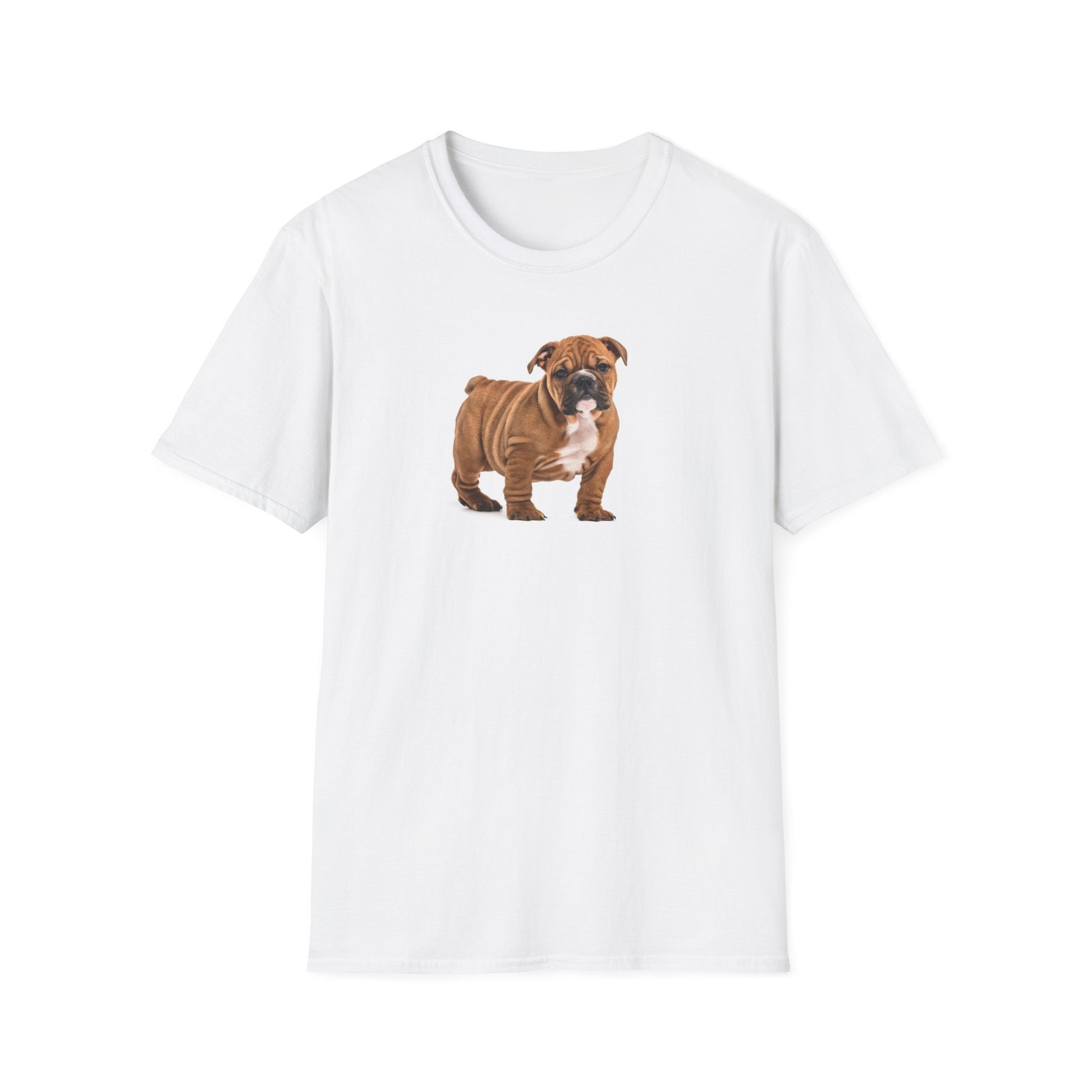 Boxer Dog/Puppy Softstyle T-Shirt - White -