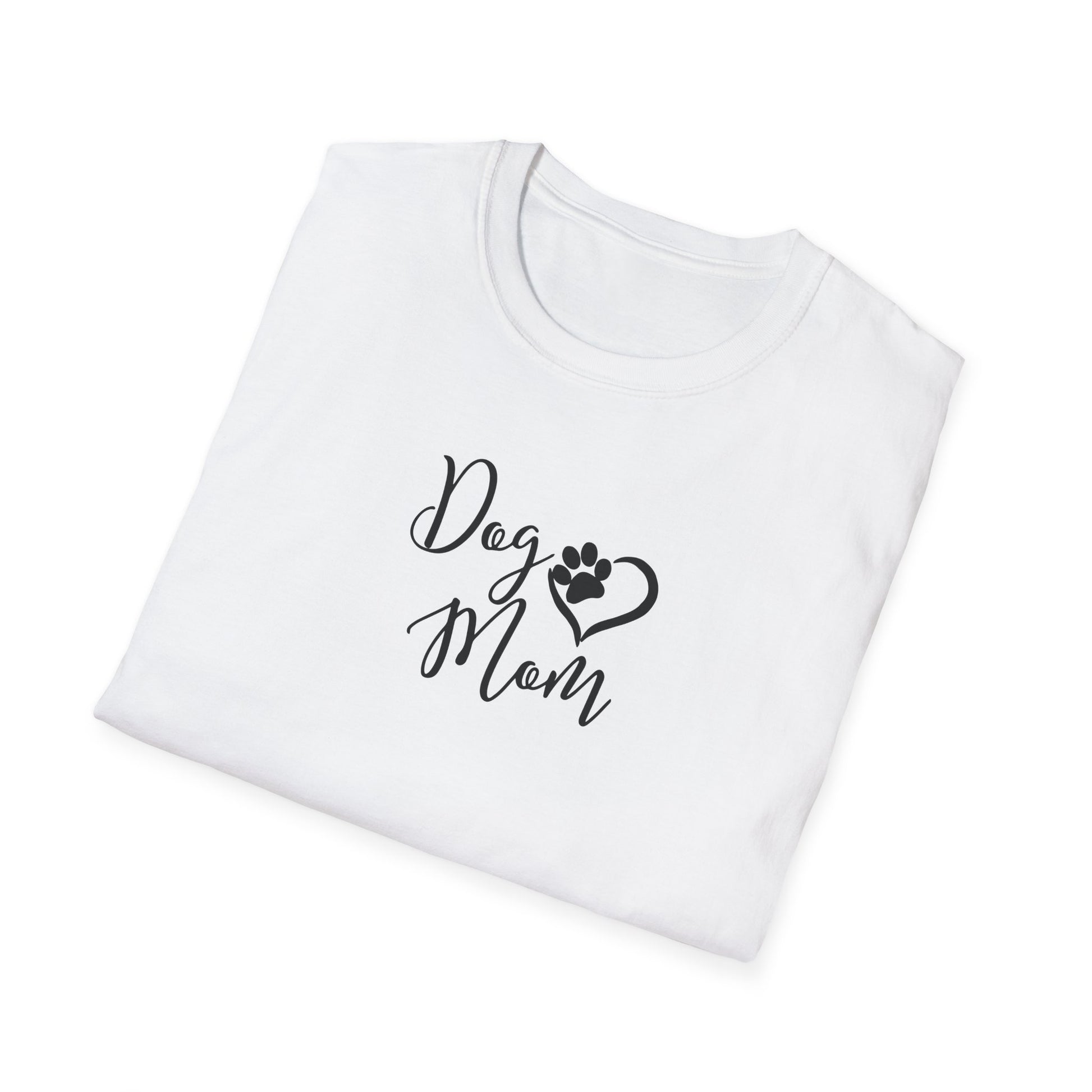 Dog Mom Softstyle T-Shirt - Mixed Colors -