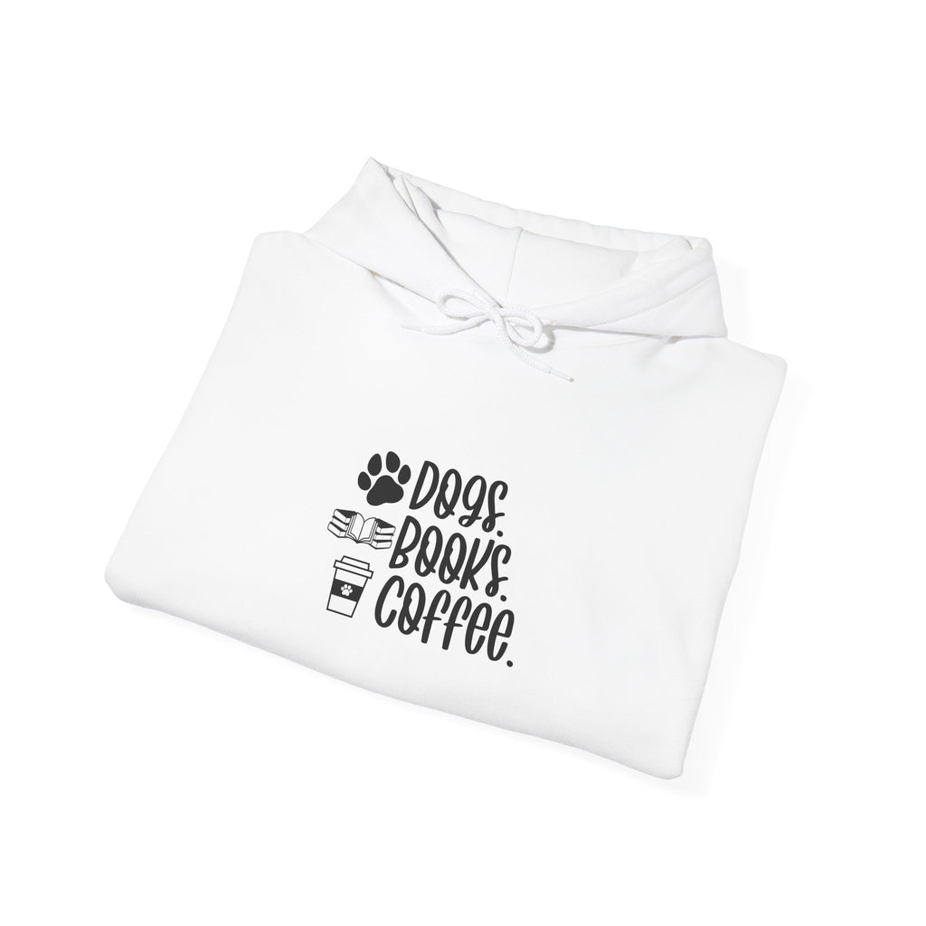 Dogs Books Coffee Heavy Blend™ Hooded Sweatshirt - Mixed Colors -