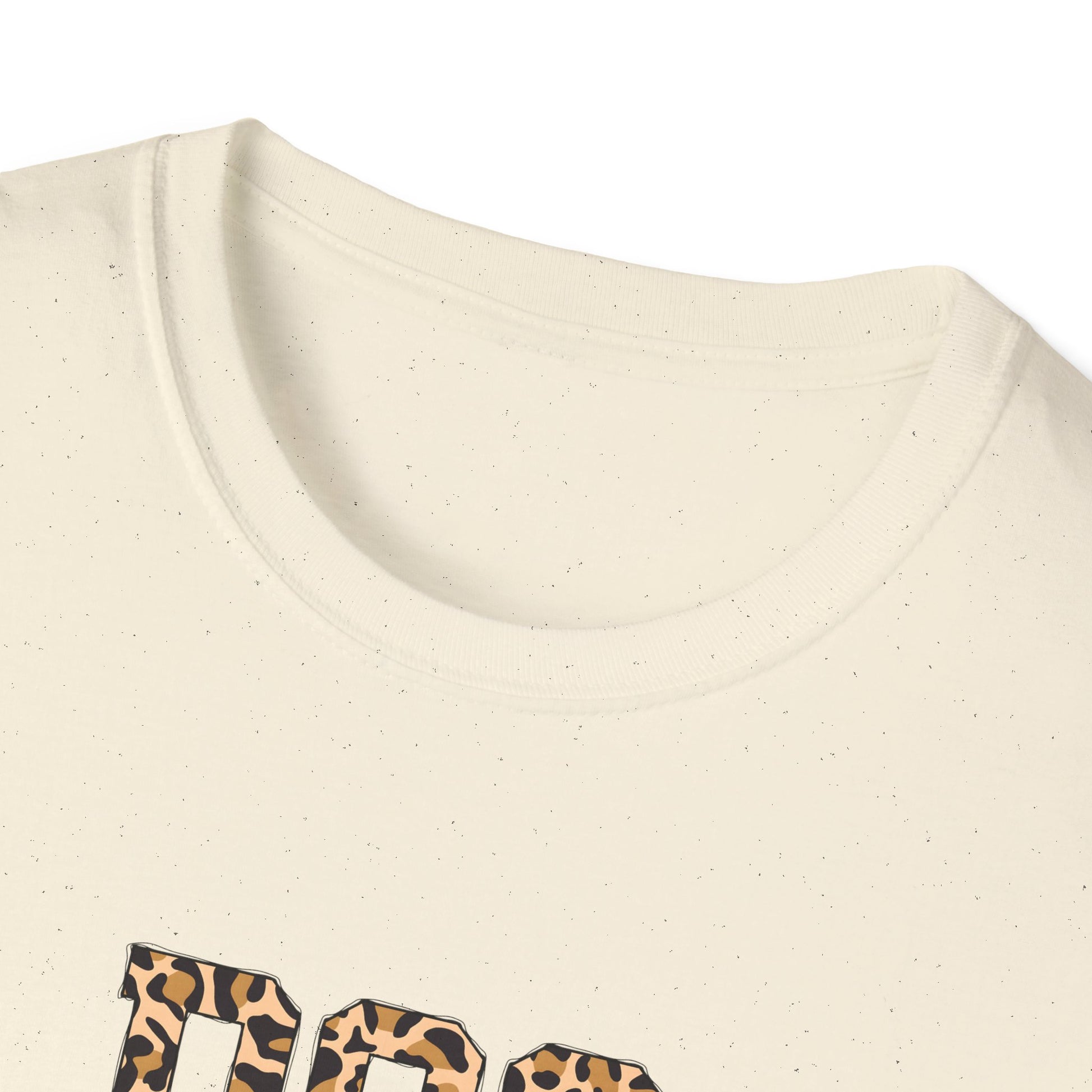 Yellow Leopard Dog Mom Softstyle T-Shirt - Mixed Colors -