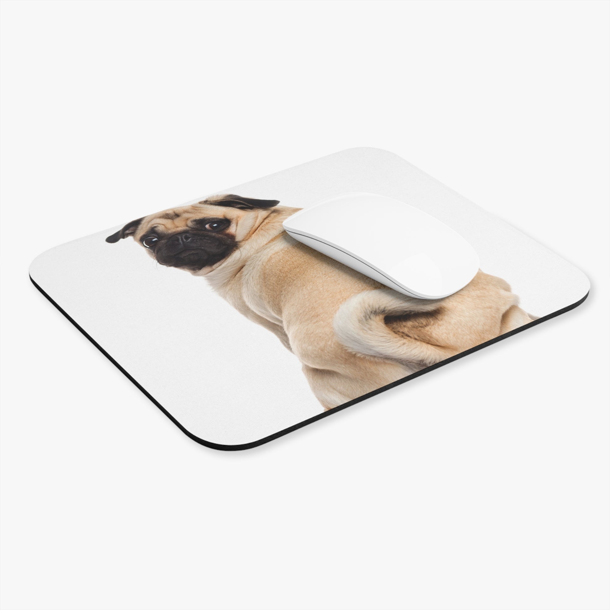 Pug Mouse Pad (Rectangle)