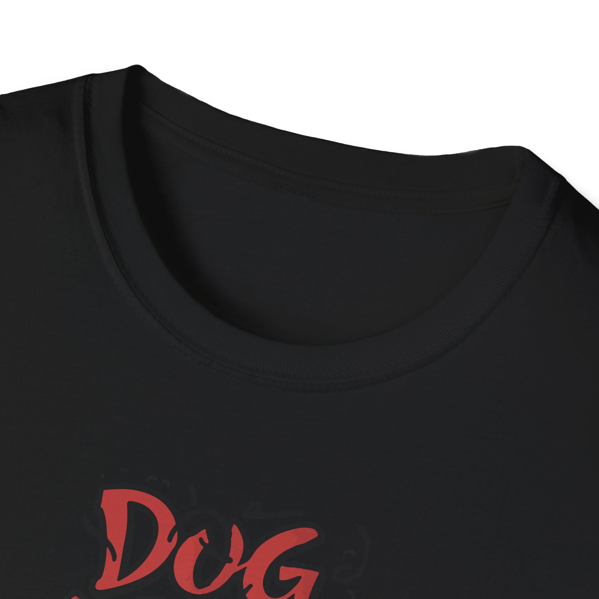 Red Black Dog Mom Softstyle T-Shirt - Mixed Colors -