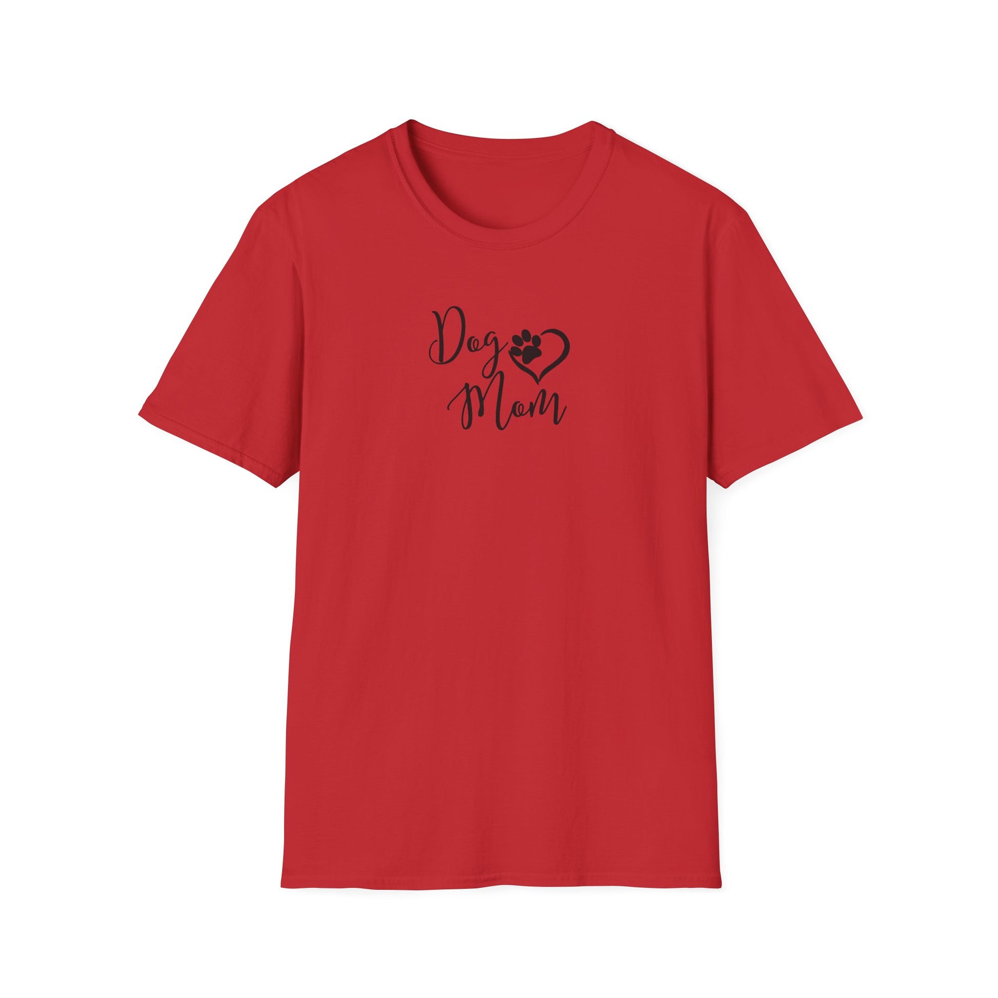 Dog Mom Softstyle T-Shirt - Mixed Colors -