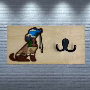 3D Colored Dog Hook